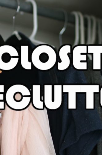 Closet Declutter | Spring Cleaning