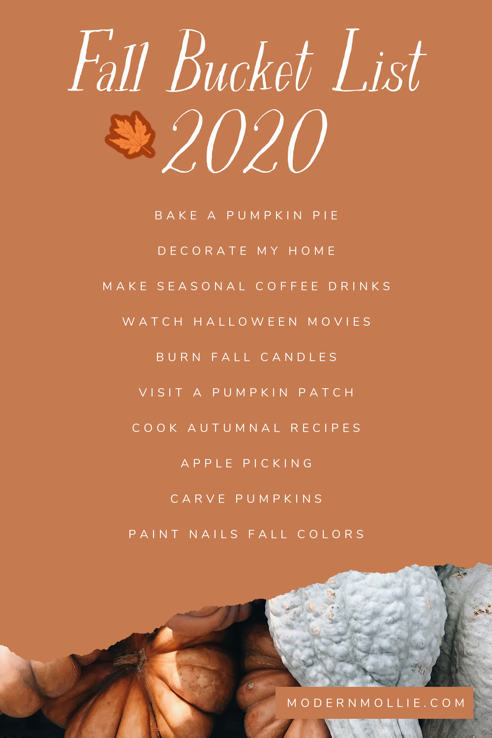 Fall Bucket List