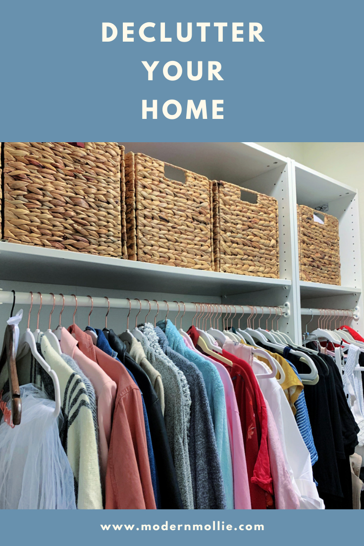 Declutter your closet